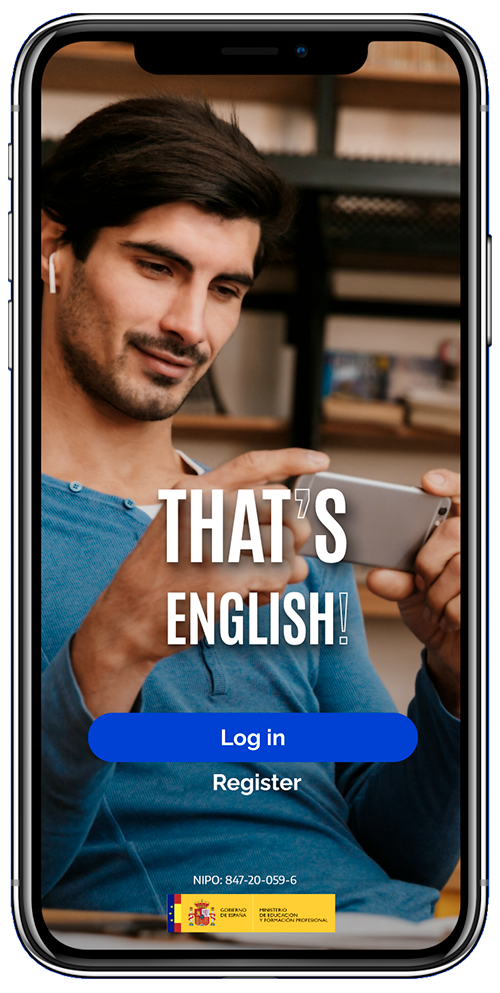 login app That's English!